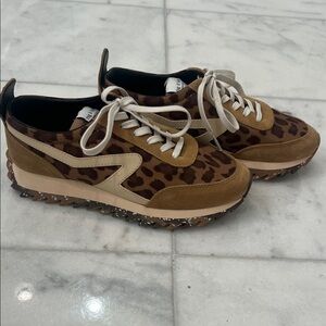 Rag & Bone Brown Leopard Print Sneakers